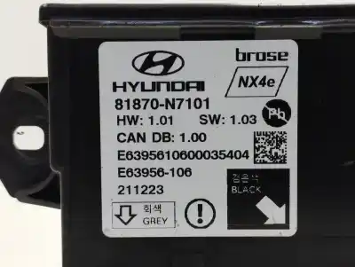 Peça sobressalente para automóvel em segunda mão módulo eletrônico por hyundai tucson style 2wd referências oem iam 81870n7101