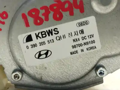 Peça sobressalente para automóvel em segunda mão motor do limpador traseiro por hyundai tucson style 2wd referências oem iam 0390205513