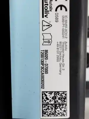 Автозапчасти б/у передняя правая подушка безопасности за hyundai tucson (tl, tle) 1.6 gdi ссылки oem iam 85020d7000  