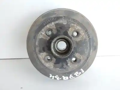 Peça sobressalente para automóvel em segunda mão tambor de travão traseiro por opel corsa c comfort referências oem iam 9156696  