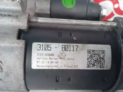 Second-hand car spare part starter motor for peugeot 307 break / sw (s1) sw port aventura oem iam references 5802y6  