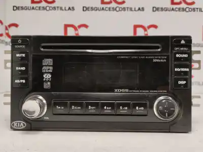 Second-hand car spare part AUDIO SYSTEM / RADIO CD for KIA CERATO (LD)  OEM IAM references LACM5531EK  