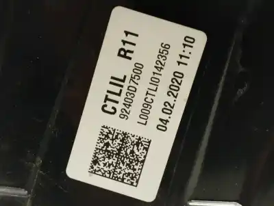 Автозапчасти б/у внутренний левый задний фонарь за hyundai tucson (tl, tle) 1.6 gdi ссылки oem iam 92403d7500  