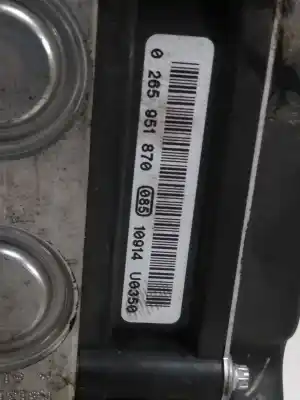 İkinci el araba yedek parçası ABS için PEUGEOT 308 SW  OEM IAM referansları 0265951870  0265252070 / 9666957480