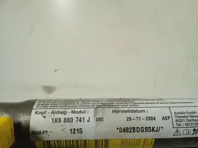 Pezzo di ricambio per auto di seconda mano AIRBAG A TENDA ANTERIORE SINISTRO per VOLKSWAGEN GOLF V BERLINA (1K1)  Riferimenti OEM IAM 1K6880741J  