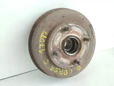 Peça sobressalente para automóvel em segunda mão tambor de travão traseiro por opel corsa c comfort referências oem iam 24401370  