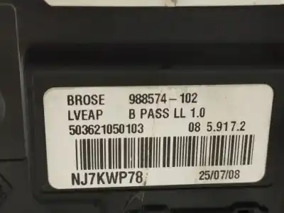 Peça sobressalente para automóvel em segunda mão motor elevador vidro dianteiro direito por renault laguna iii expression referências oem iam 807300001r  