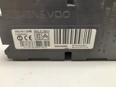 Peça sobressalente para automóvel em segunda mão centralina do motor por citroen c5 berlina exclusive referências oem iam 9660499380