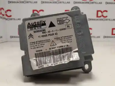 Peça sobressalente para automóvel em segunda mão centralina de airbag por citroen c5 berlina exclusive referências oem iam 9659532380