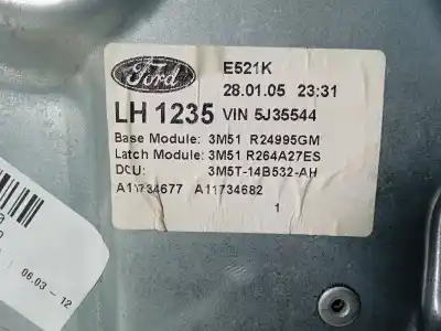 Автозапчастина б/у РЕГУЛЯТОР СКЛОНА ЗАДНІЙ ЛІВИЙ для FORD FOCUS C-MAX (CAP)  Посилання на OEM IAM 3M51R24995GM  