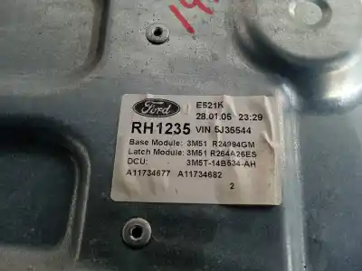 Автозапчасти б/у задний правый стеклорегулятор за ford focus c-max (cap) ghia (d) ссылки oem iam 3m51r24994gm  
