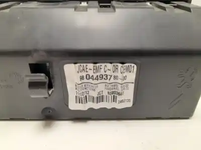 Piesă de schimb auto la mâna a doua ECRAN DISPLAY MULTIFUNCȚIONAL DISPLEI pentru CITROEN C-ELYSÉE  Referințe OEM IAM 9804493780  