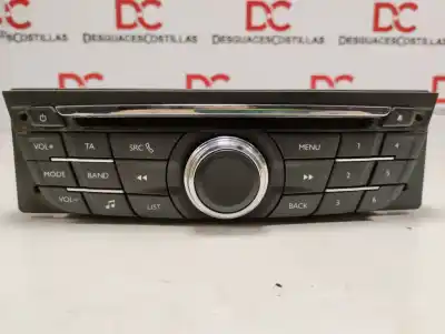 Piesă de schimb auto la mâna a doua Sistem Audio / Cd Radio Casetofon pentru CITROEN C-ELYSÉE Seduction Referințe OEM IAM 98041965  98041965ZD