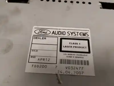 Peça sobressalente para automóvel em segunda mão sistema de áudio / rádio cd por ford focus berlina (cap) ambiente (d) referências oem iam 7m5f18c844ga  7m5t18c815ba