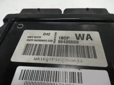 Second-hand car spare part ecu engine control for chevrolet kalos 1.2 s (d/a) oem iam references 96435559 1b0p / wa / d42 5wy1e07f