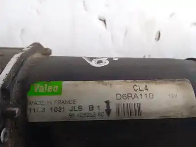 Pièce détachée automobile d'occasion DÉMARREUR DE VOITURE pour CITROEN C3 1.4 HDI (68 CV)  Références OEM IAM D6RA110  