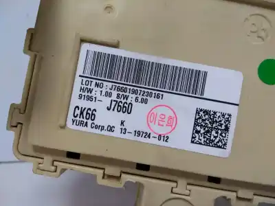 Peça sobressalente para automóvel em segunda mão caixa de fusíveis e relés por kia ceed gt line 140 cv / 103 kw referências oem iam 91951j7660