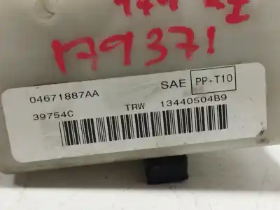 Second-hand car spare part electronic module for chrysler pt cruiser (pt_) 2.2 crd oem iam references 04671887aa  