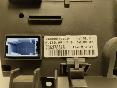 Автозапчастина б/у клімат-контроль для fiat stilo (192) 1.9 multijet 140 m.schumacher посилання на oem iam 735375648  