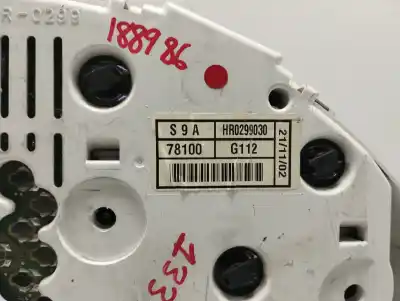 Peça sobressalente para automóvel em segunda mão quadrante por honda cr-v (rd8) es referências oem iam hr0299030  