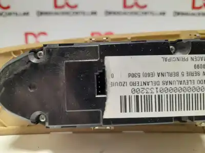 Peça sobressalente para automóvel em segunda mão botão / interruptor elevador vidro dianteiro esquerdo por bmw serie 5 berlina (e60) 530d referências oem iam 6939099