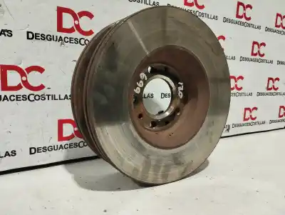 Peça sobressalente para automóvel em segunda mão disco de travão dianteiro por citroen c5 berlina exclusive referências oem iam 424992