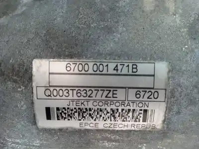 Peça sobressalente para automóvel em segunda mão caixa de direção por peugeot 207 xs referências oem iam 6700001471b  