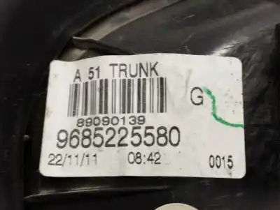 Second-hand car spare part interior left tailgate light for citroen c3 attraction oem iam references 6350jc  