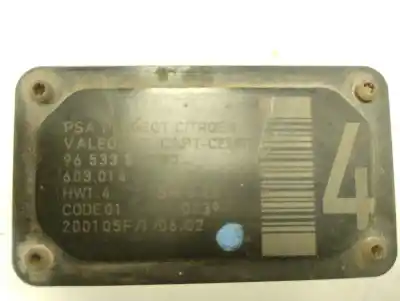 Peça sobressalente para automóvel em segunda mão sensor por citroen c5 berlina exclusive referências oem iam 9653381280