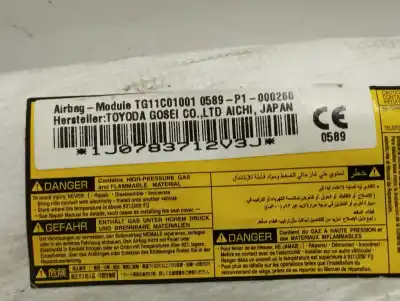 Pezzo di ricambio per auto di seconda mano air bag anteriore sinistro per toyota auris hybrid active riferimenti oem iam tg11c01001
