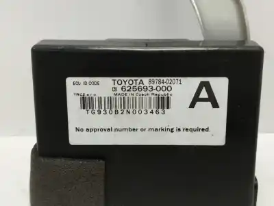 Second-hand car spare part electronic module for toyota auris hybrid active oem iam references 8978402071  