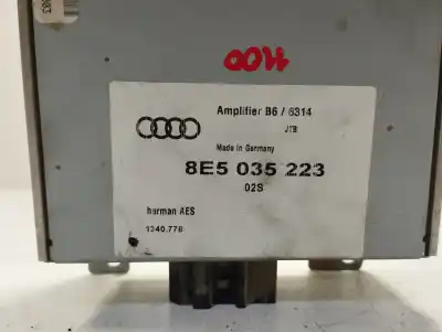 Автозапчасти б/у антенный усилитель за audi a4 b6 (8e2) 2.0 ссылки oem iam 8e5035223