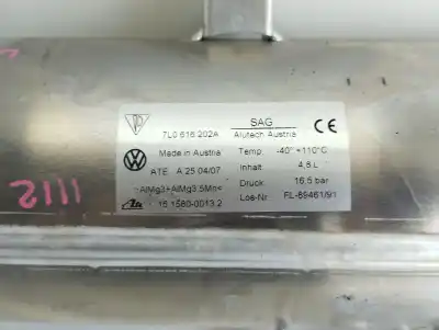 Peça sobressalente para automóvel em segunda mão amortecedor do acumulador central por volkswagen touareg (7l6) 5.0 v10 tdi dpf referências oem iam 7l0616202a