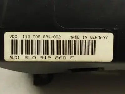 Автозапчасти б/у ПРИБОРНАЯ ДОСКА за AUDI A3 (8L1)  ссылки OEM IAM 8L0919860E  