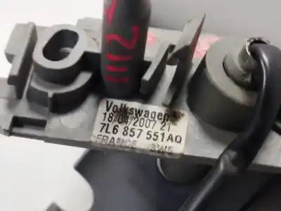 Peça sobressalente para automóvel em segunda mão pára-sol esquerdo por volkswagen touareg (7l6) 5.0 v10 tdi dpf referências oem iam 7l6857551aq