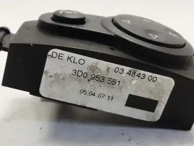 Peça sobressalente para automóvel em segunda mão comandos do volante por volkswagen touareg (7l6) 5.0 v10 tdi dpf referências oem iam 3d0953551