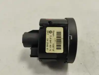 Peça sobressalente para automóvel em segunda mão comutador de luzes por volkswagen touareg (7l6) 5.0 v10 tdi dpf referências oem iam 7l6941431n
