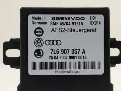 Peça sobressalente para automóvel em segunda mão módulo eletrônico por volkswagen touareg (7l6) 5.0 v10 tdi dpf referências oem iam 7l6907357a