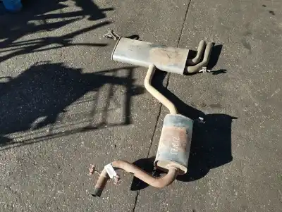 Peça sobressalente para automóvel em segunda mão escapamento traseiro por seat leon (1p1) 2.0 tdi 16v referências oem iam 1k0253411am  