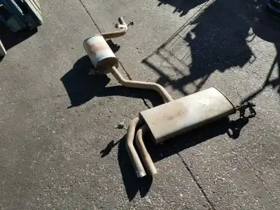 Peça sobressalente para automóvel em segunda mão escapamento traseiro por seat leon (1p1) 2.0 tdi 16v referências oem iam 1k0253411am  