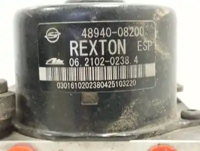 Pezzo di ricambio per auto di seconda mano abs per ssangyong rexton rx 270 full riferimenti oem iam 4894008200  