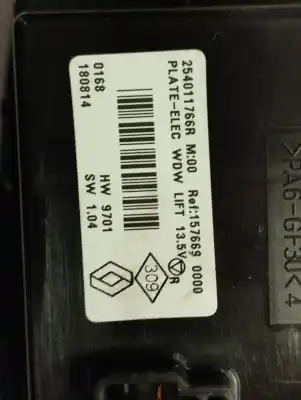 Second-hand car spare part left front power window switch for renault kadjar zen oem iam references 254011766r