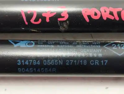 Second-hand car spare part tailgate gas strut for renault kadjar zen oem iam references 904514584r  