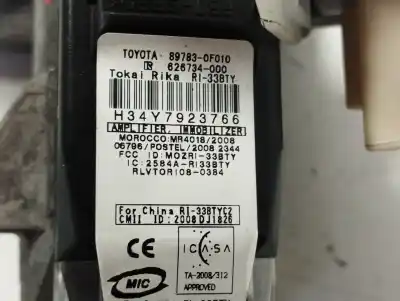 Peça sobressalente para automóvel em segunda mão comutador de ignição por toyota verso active referências oem iam 897830f010  