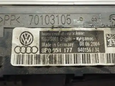 Peça sobressalente para automóvel em segunda mão luz interior por audi a3 (8p1) 2.0 tdi 16v referências oem iam 8p0951177