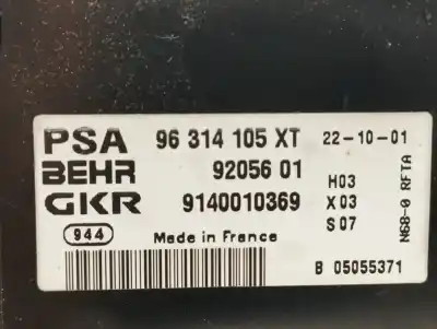 Second-hand car spare part CLIMATE CONTROL for CITROEN XSARA PICASSO (N68)  OEM IAM references 96314105XT  