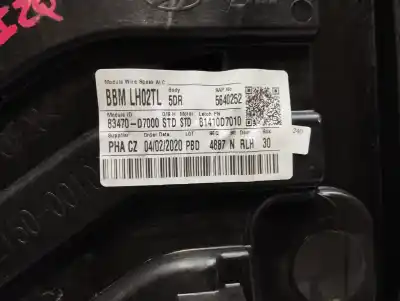 Автозапчасти б/у регулятор стекла заднего левого за hyundai tucson (tl, tle) 1.6 gdi ссылки oem iam 83470d7000  