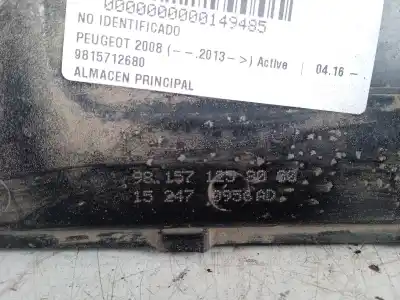 Pièce détachée automobile d'occasion réservoir fap pour peugeot 2008 (--.2013->) active références oem iam 9815712680  
