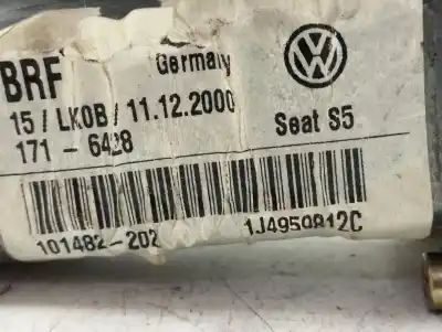 Автозапчастина б/у двигатель заднього правого скла для seat toledo ii (1m2) 2.3 v5 20v посилання на oem iam 1j4959812c  