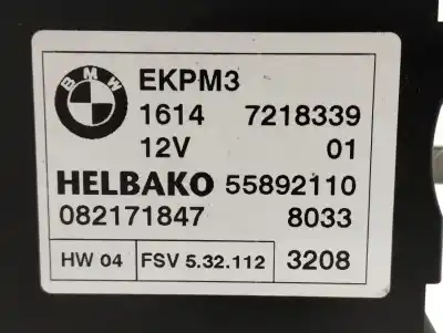 Second-hand car spare part electronic module for bmw serie 1 berlina (e81/e87) 118d oem iam references 7218339  